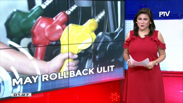 Mga kumpanya ng langis, nagpatupad ng panibagong oil price rollback
