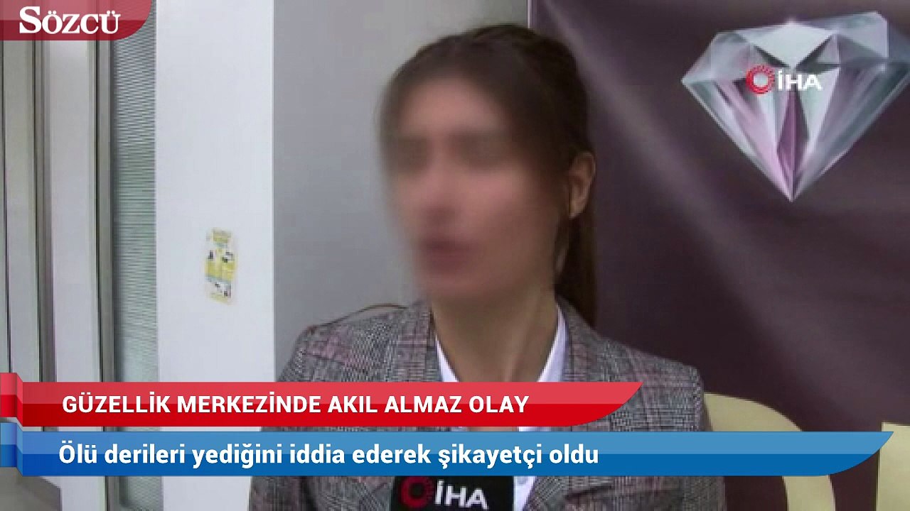 Güzellik merkezinde akıl almaz olay
