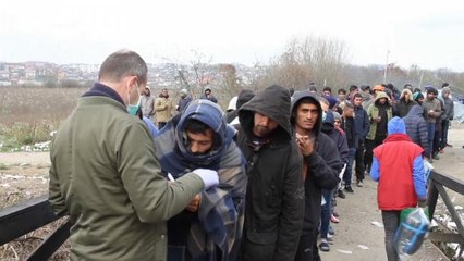 Bosnien: Wintereinbruch macht Migranten zu schaffen