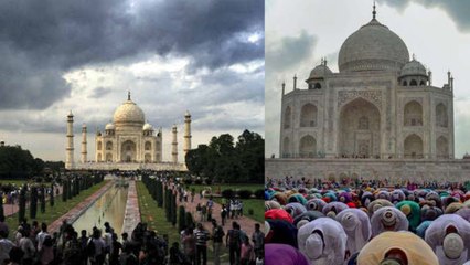 ತಾಜ್ ಮಹಲ್ ಆವರಣದಲ್ಲಿ ನಮಾಜ್ ಬದಲಾಗಿ ಮಹಿಳೆಯರಿಂದ ಆರತಿ ಪೂಜೆ!  | Oneindia Kannada