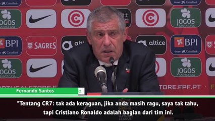 Ronaldo Masih Jadi Bagian Masa Depan Kami - Santos