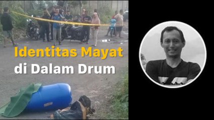 Terungkap! Identitas Mayat Dalam Drum di Bogor