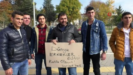 Turizm gönüllüleri 19 Kasım Dünya Erkekler Günü'nü kutladı