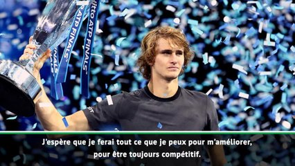 Masters - Zverev : ''Jouer un meilleur tennis l'année prochaine''
