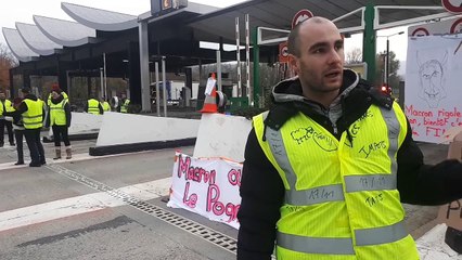 Gilets jaunes : Yohan Goud a pris le contrôle des opérations au péage de Chambéry Nord