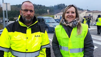 Gilets jaunes : pourquoi une action au rond-point La Croix de Romans
