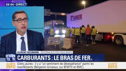 ÉDITO - Gilets jaunes: "aller bloquer des raffineries, ça peut devenir impopulaire"