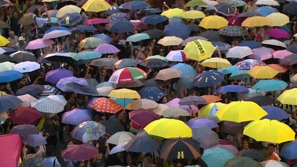Hong Kong's "Umbrella Protest" leaders go on trial
