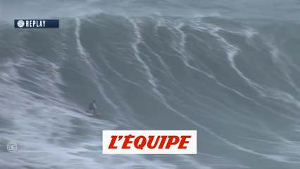 Lucas Chianca impressionne à Nazaré - Adrénaline - Surf