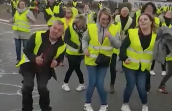 Quand les Gilets Jaunes dansent le « Tchic et Tchac » !