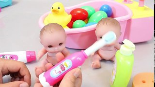 Pudding Jelly Soft Bottle DIY Learn Colors Slime & Baby Doll Bath Time Toy Surprise Eggs Toys