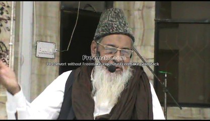 Mufti Nawab Quddusi sahab. 10th Mehfil-e-Milaad 17nov 2018.(1)
