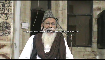 Mufti Nawab Quddusi sahab. 10th Mehfil-e-Milaad 17nov 2018.(2)