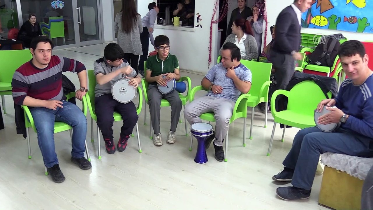 Engelli çocuklar ritim tutarak rehabilite oluyor - ÇANKIRI