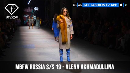 Alena Akhmadullina Mercedes Benz Fashion Week Russia Spring/Summer 2019 | FashionTV | FTV