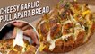 Pull Apart Cheesy Garlic Bread - Quick & Easy Garlic Bread - Bhumika Bhurani