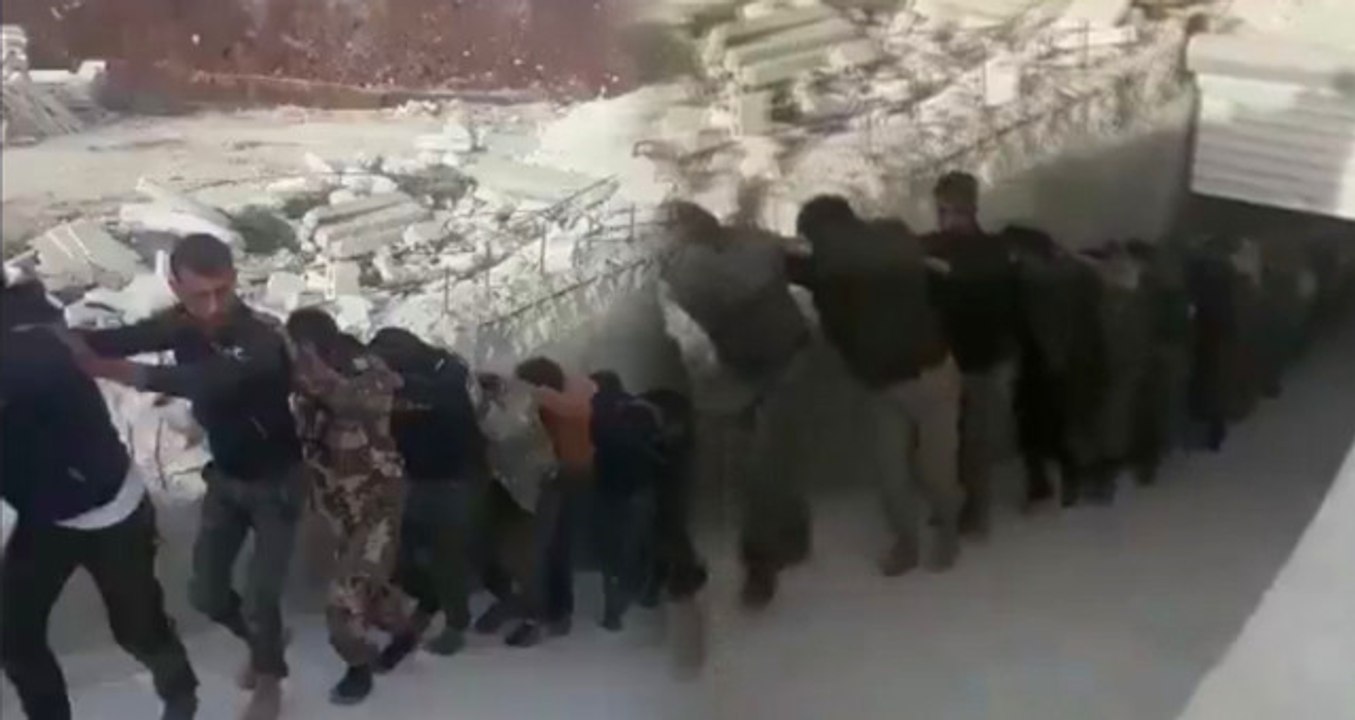TSK'nın Afrin'de Gözaltına Aldığı Şüphelilerin,...