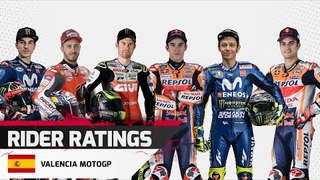 Driver Ratings - Valencia MotoGP