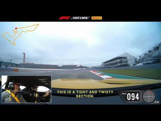 F1 Hot Lap with George Russell