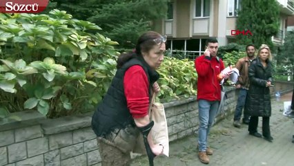 Kadıköy'de beton tuzağı; iki kadın betona battı