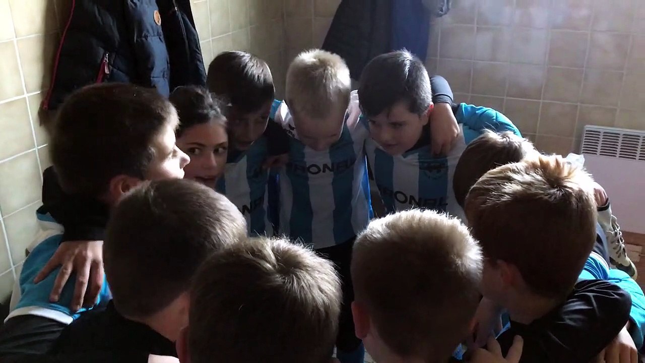 Les u11 après leurs victoires