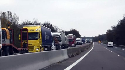 RCEA : Un gros bouchon des Gilets Jaunes dans les Baudots