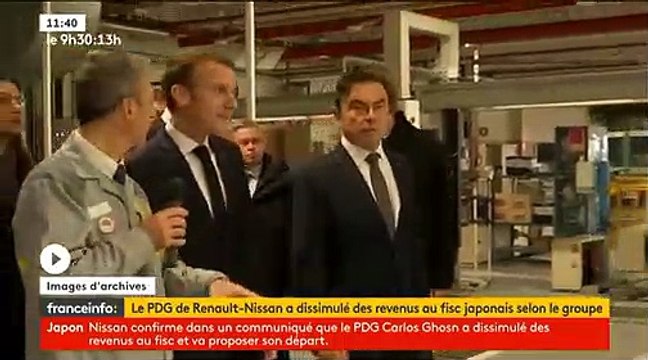 Nissan: Le PDG de Renault, Carlos Ghosn, a été arrêté par la police japonaise pour être interrogé - Il est soupçonné de fraude fiscale