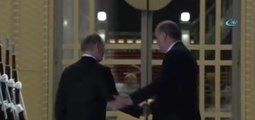 Rusya Devlet Başkanı Putin, Türkakım Projesi Deniz Bölümünün Tamamlanması Töreni'ne Katılmak Üzere...