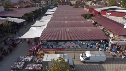 Sarıgöl'ün Yeni Tuhafiye Pazarı Hizmete Girdi