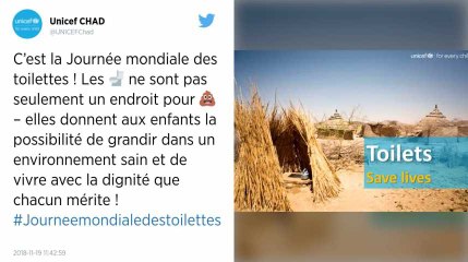 Lundi 19 novembre, c’est la Journée mondiale des toilettes.