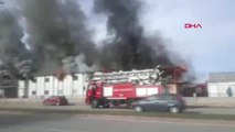 Hastane İşçilerinin Kaldığı Prefabrik Yapıda Yangın