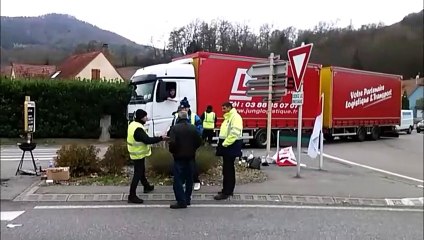 Alsace : mobilisation des gilets jaunes ce lundi