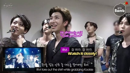 [Eng Sub] BANGTAN BOMB Excuses about destroyed JK's Shirt BTS 방탄소년단