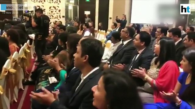 Vietnam sings Yeh Dosti Hum Nahi Todenge in presence of President Kovind