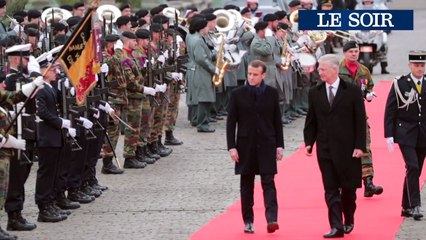 Visite d'Etat du Président Emmanuel Macron en Belgique