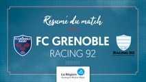 FCG Espoirs - Racing 92 : le résumé vidéo