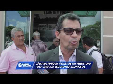 Câmara de Vereadores aprova projetos para a Segurança Pública de Tailândia