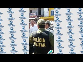 Agentes Detran presos em fiscalização