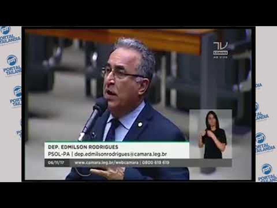 Edmilson Rodrigues usa tribuna da Câmara para falar da situação de professores