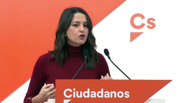 Arrimadas le reprocha al Gobierno que el independentismo se sienta impune
