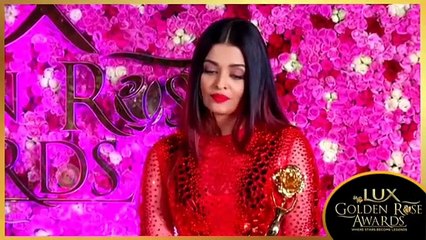 Aishwarya Rai looks Hot & Sizzling at the Red Carpet of Lux Golden Rose Awards 2018