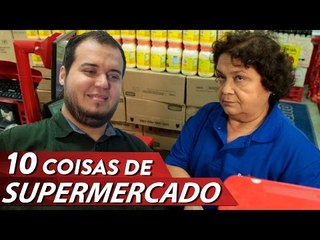 10 COISAS QUE ENCONTRAMOS NO SUPERMERCADO