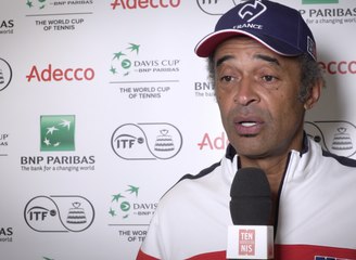 Coupe Davis finale #FRACRO les Bleus aux "media day"