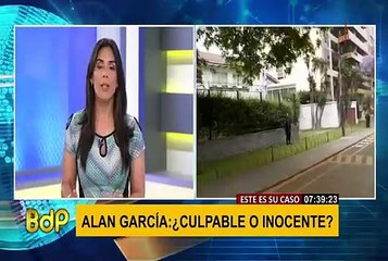 Alan García permanece en Embajada de Uruguay a la espera de solicitud de asilo