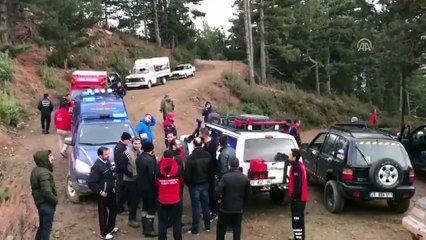 Düşen eğitim uçağını arama çalışmaları sürüyor - DENİZLİ