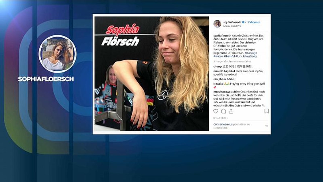 Verunglückte F3-Pilotin Flörsch: OP positiv verlaufen