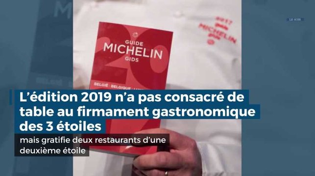 Deux nouveaux deux étoiles belges au guide Michelin