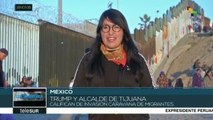 teleSUR Noticias: Protestan en Tijuana contra la caravana migrante