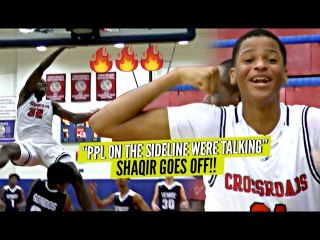 "Ppl On The Sideline Were Talking" So Shaqir O'Neal Goes CRAZY w/ 9 Threes! CRAZY POSTER!!