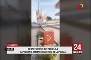 Chimbote: tras persecución capturan a un exteniente PNP requisitoriado por robo agravado